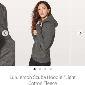 Lululemon Scuba Hoodie Light Cotton Fleece